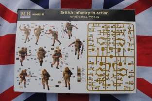Master Box MB3580  British 8th Army Infantry in action